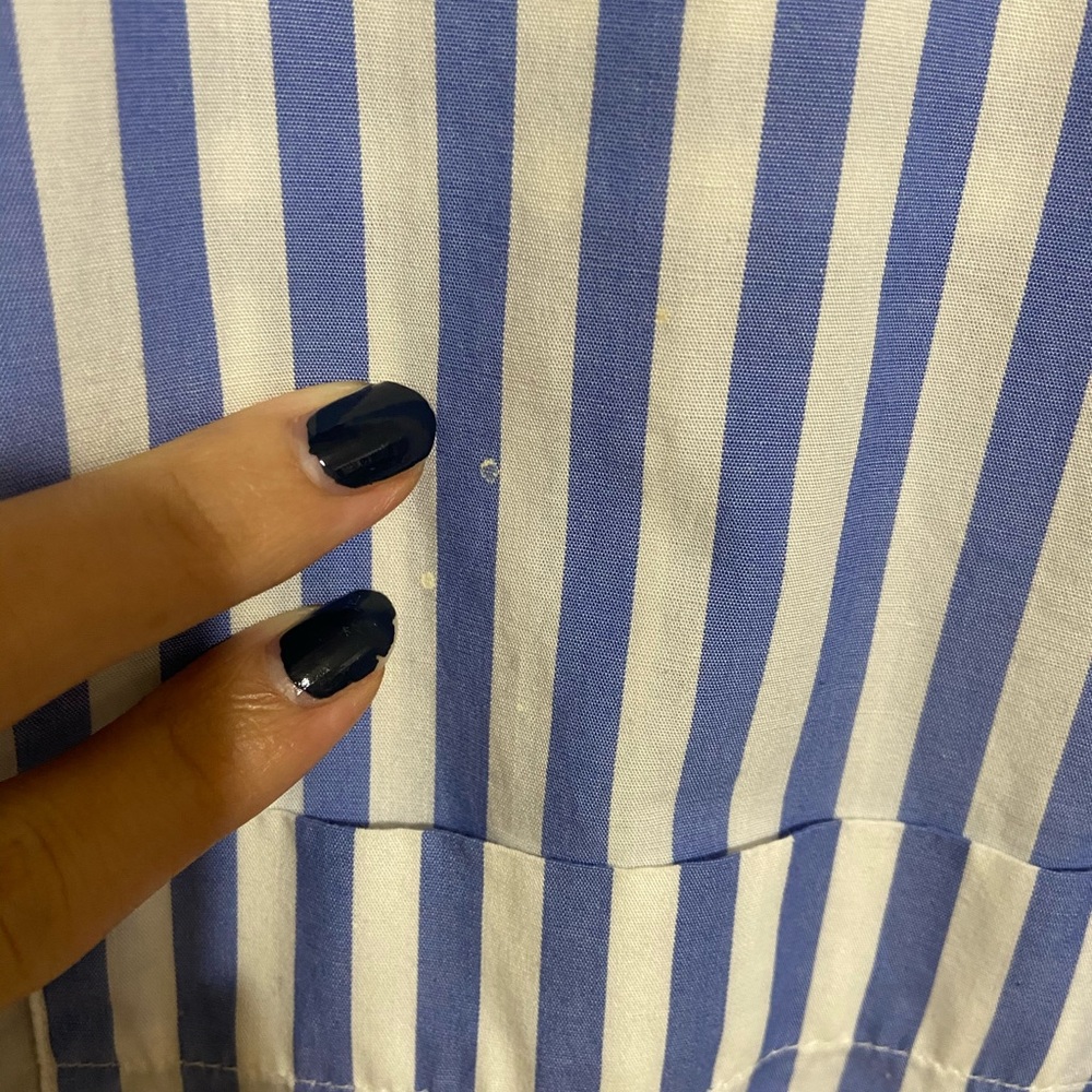 Vintage Liz Sports Stripe Shirts/ Size M - Picture 5 of 7
